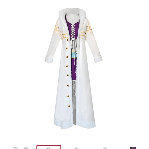 One Piece Nico Robin Miss Allsunday Costume - Picture 9 of 11